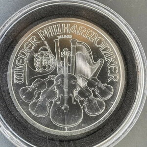 オーストリア 2011年 音楽 1.5ユーロ 1オンス 銀貨 UNC 気密カプセル入り