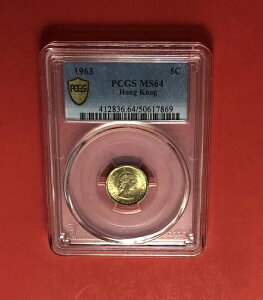 1963 N` 5 Zgd݁APCGS MS64 O[hB