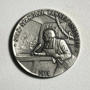 1814�N �����������`�[�t�ɂ����_���x���[�~���g���X�^�[�����O�V���o�[���_�� 40mm