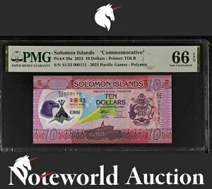 \ COMM. 10 2023 P 39a |}[oCi S/N 000111 UNC PMG 66 EPQ