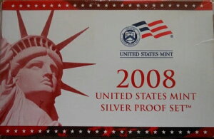 2008-S �č������� �V���o�[ �v���[�t �Z�b�g �R�C�� 14������ ���t�� COA S2008
