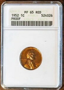 1952N 1Zg J[wbh Zg PF 65 bh ANACS #524026 I[hzCgz_[ + {[iX