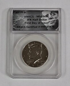2019-D �P�l�f�B �n�[�t�h�� �������s ANACS MS69 PL #99 / 876