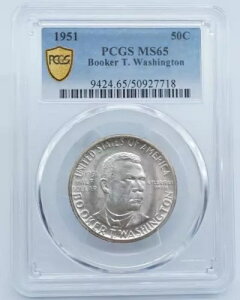 1951�N �u�b�J�[�ET�E���V���g�� �V���o�[�n�[�t�h�� PCGS MS65 - U821