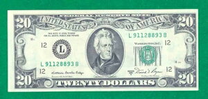 $20 1981-A 1 L/B �u���b�N (w) �T���t�����V�X�R CU�B P-5�B