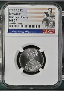 FDOI ���s���� 2023 P Jovita Idar AWQ �A�����J�l�����p�N�H�[�^�[ NGC MS 67