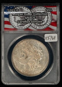 1921-D 1�h�� �����K����� - �f���o�[������ - ANACS�F��{�� - X5769