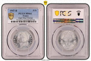 SPL tX: 5t 1947 B A~jE PCGS MS64