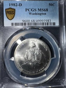 1982D Ms68 50Zg Vg