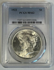 1922Ns[XVo[1hRC PCGS MS 62