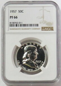 1957N AJ v[t tN n[th 50Zgd NGC PF 66