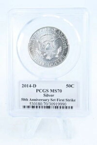 2014-D PCGS MS70 Vo[ 50NLOZbg PlfB n[t_[ 50Zg