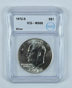1972-S AC[n[ 1h 40% MS68 ICG
