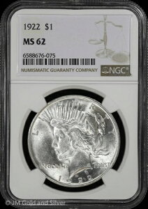 1922-P 1h s[X NGC MS 62 |  UNC