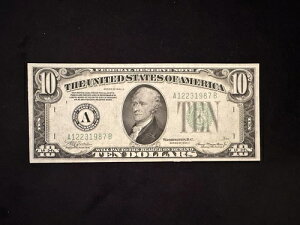 �a���� �V���A���ԍ� 1987�N12��23�� - 1987�N12��23�� - 1934A $10 FRN