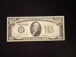 �a���� �V���A���ԍ� 1988�N12��23�� - 1988�N12��23�� - 1934A $10 FRN