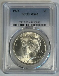 1922Ns[XVo[1hRC PCGS MS 62