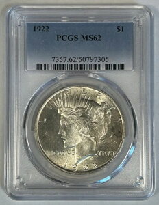 1922Ns[XVo[1hRC PCGS MS 62