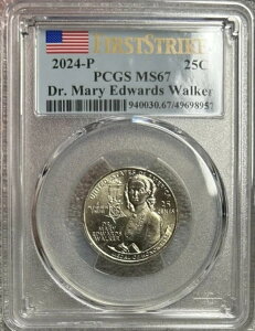 2024N P A[EGh[YEEH[J[m 25Zg PCGS MS67 AJEEBYENH[^[ t@[XgEXgCN