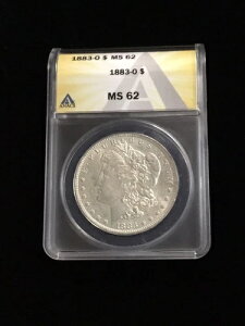 1883-O ANACS MS 62 K݁AAJO 1h