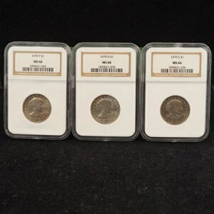 1979�N P, D, S �X�[�U���EB�E�A���\�j�[ �Z�b�g NGC MS66 - �č���������