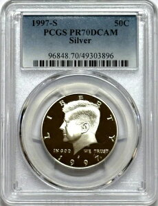 1997-S Vo[ 50Zg PlfB n[t_[ v[t PCGS PR70DCAM