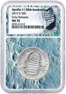 2019 D 50C �A�|��11�� 50���N�L�O �n�[�t�_���[ NGC MS70 ���������[�X