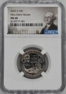 2022 D j[iEIeEEH[ 25Zg NGC MS 68 AJl 25Zgd #001