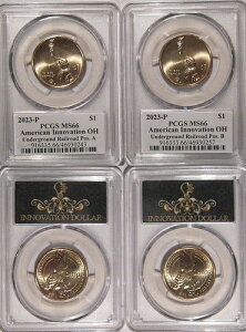 2023N P InCIECmx[VE_[ $1 nS PCGS MS66 |WV A & B FS