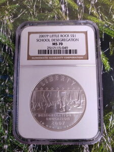 2007 P gbN S $1 1h wZʓPp MS 70 NGC