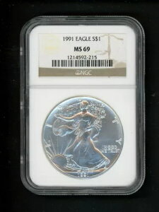 1991N AJ Vo[C[Oh 1h NGC MS69 WF  `CXzCg