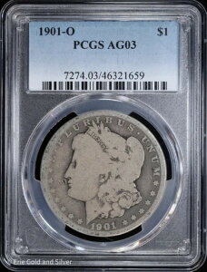 1901-O 1�h�� �����K����� PCGS AG 03