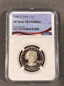 1981-S ^Cv1 X[UEBEA\j[ 1hd NGC PF 70 EgJI