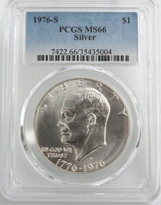 :1976-S 1h AC[n[ jAX[p[u A PCGS MS-66 ōO[h