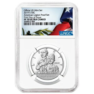 2019-S v[t 50Zg AJ݋Rl 100NLO n[th NGC PF70UC FDIx