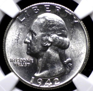 1942N S VgNH[^[ NGC MS 62 KX̂悤ȋF̌򂪂A