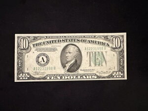 �a���� �V���A���ԍ� 1998�N12��23�� - 1998�N12��23�� - 1934A $10 FRN