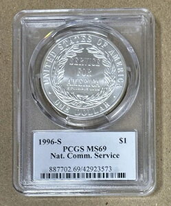 1996N S $1 ƕdcʐMT[rXh PCGS MS69 T D Rogers