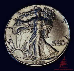 1942年ウォーキング・リバティ50セント