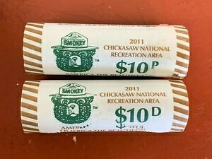 2ロール 2011 P D チカソー国立公園 クォーター アメリカ ザ ビューティフル コイン