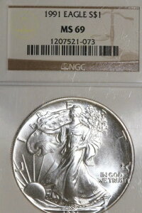 1991N AJ 1h C[O 1IX 999  NGC MS69 (1207521-073)
