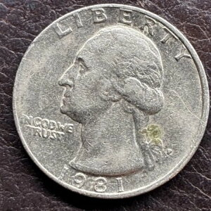 1981-P NH[^[A~g}[N - IN COD WE TRUST - ɓt - ̑G[