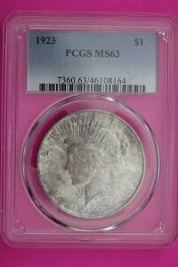 1923�N P MS 63 ���o�e�B�s�[�X��� PCGS�F��{�� �O���[�h335