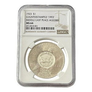 1923N 1hDAJE^[X^vu1993va MS 64 NGCh