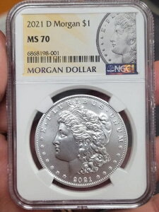 2021 D Morgan 100NLO NGC MS70 (؍ς݃RC) ͊łB