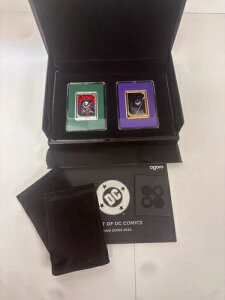 2025年 アゴロ DCコミックス トレーディングコイン バットマン アメジスト 発行枚数 31/40 ジョーカー エメラルド