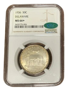 1936 50C fEFA MS 66+