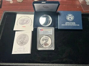 2019-S �G���n���X�g ���o�[�X �v���[�t $1 PCGS PR69 �{���`���A �����[�X ��/COA�t��