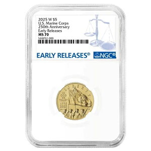 2025-W UNC 5h AJC 250NLO NGC MS70...