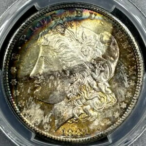 1881-S 1h KE_[ PCGS MS65 - ΁AA̐F